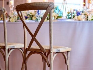 Drewniane krzesła BOHO - aranżacja