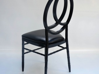 Krzesło BLACK - profil tył